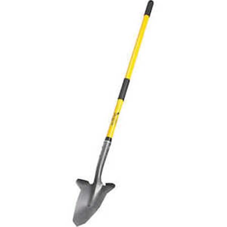 Invernaculo Long Reinforced Fiberglass Handle W/ Cushion Grip Yellow IN1774378
